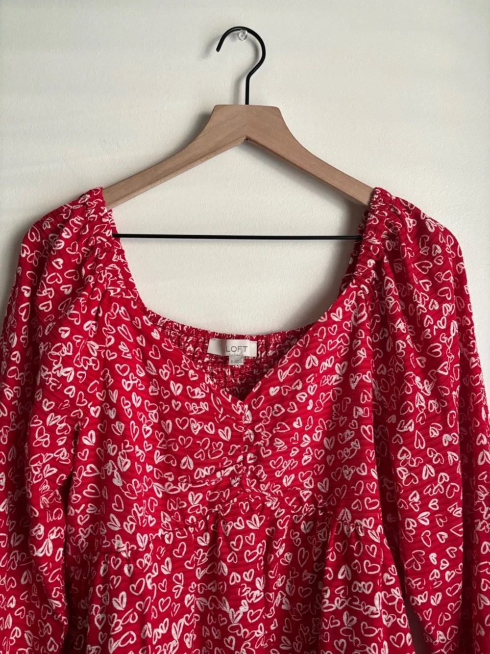 LOFT red heart